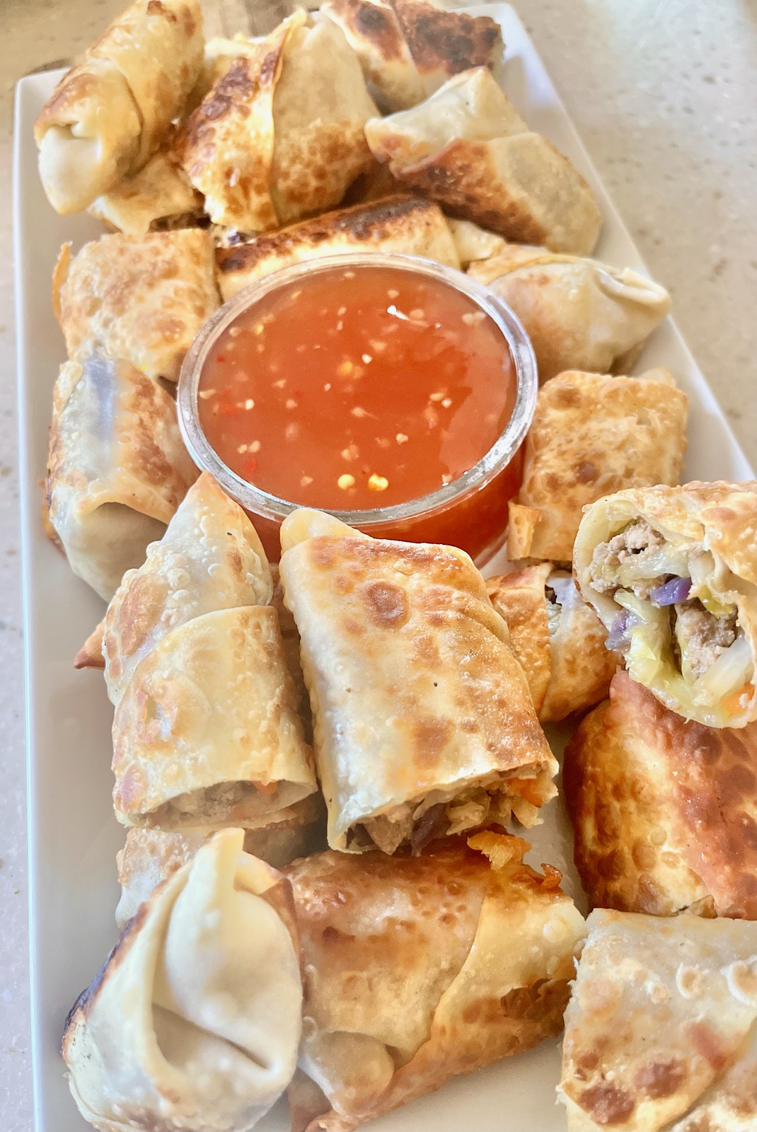 Duck Egg Rolls